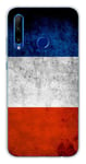 Coque en silicone imprimée compatible Huawei Honor 20 Lite Drapeau France