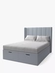 Koti Home Adur Upholstered Ottoman Storage Bed, King Size