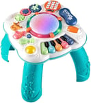 Cemirk Baby Activity Table, Baby Musical Toys 6-12 Months, Activity Center for 1