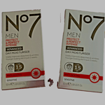 No7 Men - Protect & Perfect Intense Advanced Day Moisturiser - SPF15 - 50ml X 2