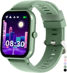 Montre Connectée Enfant Cardiofrequencemetre Moniteur De Sommeil Podomètre Modes Sport Étanche Reveil Jeux Bluetooth Appel Jouet Ado Fitness Tracker Cadeau Garçon Fille 3+ Ans Adolescent.[G1375]