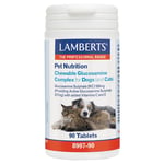 LAMBERTS Chewable Glucosamine Complex for Dogs and Cats - 90 Tablets