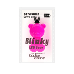 Reflex Blinky Bear med LED belysning-Neon pink