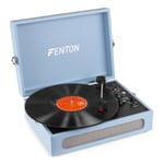 Briefcase Record Player with Bluetooth Output, Speakers, Vinyl to USB - RP118E