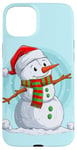 iPhone 15 Plus X-Mas Winter Christmas Snowman Case