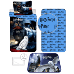 Harry Potter 4p Set Lit Simple Housse de Couette Taie D'Oreiller Draps C / Coin