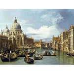 Wee Blue Coo Canaletto The Entrance to Grand Canal Venice Old Master Painting Wall Art Print Mur Décor 30 x 41 cm