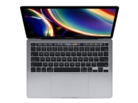 Apple MacBook Pro with Touch Bar - Core i5 2 GHz macOS Catalina 10.15 16 GB RAM 512 SSD 13.3 IPS 2560 x 1600 (WQXGA) Iris Plus Graphics Wi-Fi, Bluetooth space grey kbd: dansk