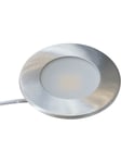 Nordtronic Alina kabinetspot 2,2W LED 2700K 90°, børstet alu