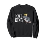 Rat King The Funny Monarch of Rodents Sweatshirt