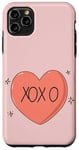 Coque pour iPhone 11 Pro Max T-shirt XOXO-Design (édition minimaliste)