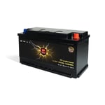 DEMO - Lithium Batteri: LiFePO4 12V 100Ah, Perfektium BT Bobilbatteri