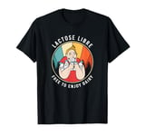 Lactose Libre Spanish Dairy Milk Retro Lactose Tolerant T-Shirt