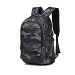 Sac a Dos Sacs à dos pour ordinateur portable Sac à Dos Voyage Homme Imperméable Antivol avec USB Charging Port 15.6 Pouces Sac a Dos PC Portable pour Loisirs Collège Voyage d'affaires Camouflage