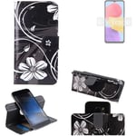 For Samsung Galaxy M13 Flip Wallet PU Leather Case Cover Stand Card Holder Patte