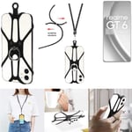 Mobile phone strap for Realme GT 6 China Cell phone ring Lanyard