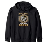 Hera Greek Goddess Book Literature Lover Funny Bookish Zip Hoodie