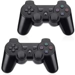 Powerextra PS3 Manette 2 Pack sans Fil Bluetooth Manette PS3 Haute Performance sans Fil a Double Choc pour Console de Jeu Playst,14