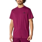 THE NORTH FACE Simple Dome T-Shirt Boysenberry XS