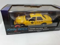 Ford Crown Victoria Taxi 2008 - Greenlight 1/43 john wick 2