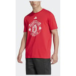 adidas Original Manchester United Dna Graphic T-shirt, storlek X-Small