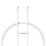 Baseus USB-C Superior Series ll 30W 480Mb/s Kabel 2m - Vit