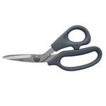 Clauss 18516 7-Inch Titanium Bonded Ultra Flex Bent Shear - Grey