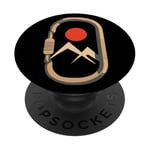 Mousqueton de montagne minimaliste PopSockets PopGrip Adhésif