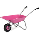 Rolly Toys - Brouette pour enfants, brouette en métal rose, brouette de jardin, filles