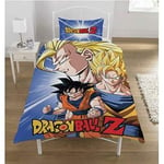 Dragon Ball Z Parure de lit en Polycoton pour lit Simple