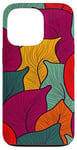 Coque pour iPhone 13 Pro Tree Leaf Colors Leaves Autumn Fall Pattern