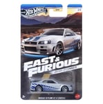 1:64 Hot Wheels 2025 Fast & Furious Brian O´Conner Nissan R34