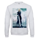 Sweat Shirt Homme Final Fantasy Vii Advent Children Cloud Jeux Video Rpg