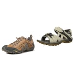 Merrell Hiking Shoe Brown 11 UK + Sandal Beige 11 UK