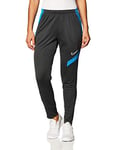 Nike Academy Pro Knit Women's Tracksuit Bottoms, Womens, Track Pants, BV6934-060, Anthracite/Photo Blue/White, XL