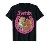 Barbie Horse and Pink Horseshoe Logo T-Shirt