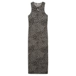 PUMA Leo Luxe Slim All-over Print Dress Women, storlek Large