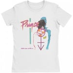 Prince Womens/Ladies Take Me With U T-Shirt - S