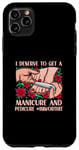 Coque pour iPhone 11 Pro Max Manucure Pédicure Femmes Pampering Nail Art Wellness Soins de la peau