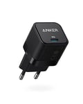 Anker PowerPort III Bloc d'alimentation USB-C 20 W pour iPhone 16/15/14/13/12, Galaxy, Pixel 4/3, iPad/iPad Mini, Noir (sans câble de Charge)