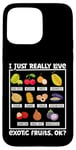 iPhone 15 Pro Max Exotic Fruits Case