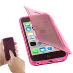 Flip Case For iPhone 5C Pink