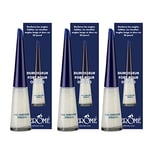 Herome 3-Pack Durcisseur Fort pour Ongles- Le Numéro 1 Depuis 1982! - Garantit des Ongles Longs et Forts Dans 30 Jours - (Nail Hardener Strong) - 3 * 10ml.