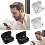 Tiowea Bluetooth In-Ear Lightweight with Charging Box Sports Headphones