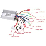 36v/48v 350w Elektrisk E-cykel Scooter Borstlös DC Motor Hastighetsregulator