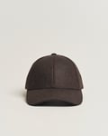 Varsity Headwear Flannel Baseball Cap Walnut Brown