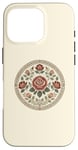 Coque pour iPhone 16 Pro Rose florale botanique, style bohème minimaliste, roses d'amour