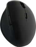 LogiLink Wireless Ergonomic Mouse - sort mus uden ledning