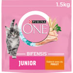 Croquettes Pour Chat Junior Au Poulet Purina One - Le Sac D'1,5kg