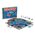 Winning Moves Disney Lilo and Stitch Monopoly Board Game, Embark on an out of this world journey with Lilo, Stitch, Nani, Jumba and many more, Gift for ages 8 plus